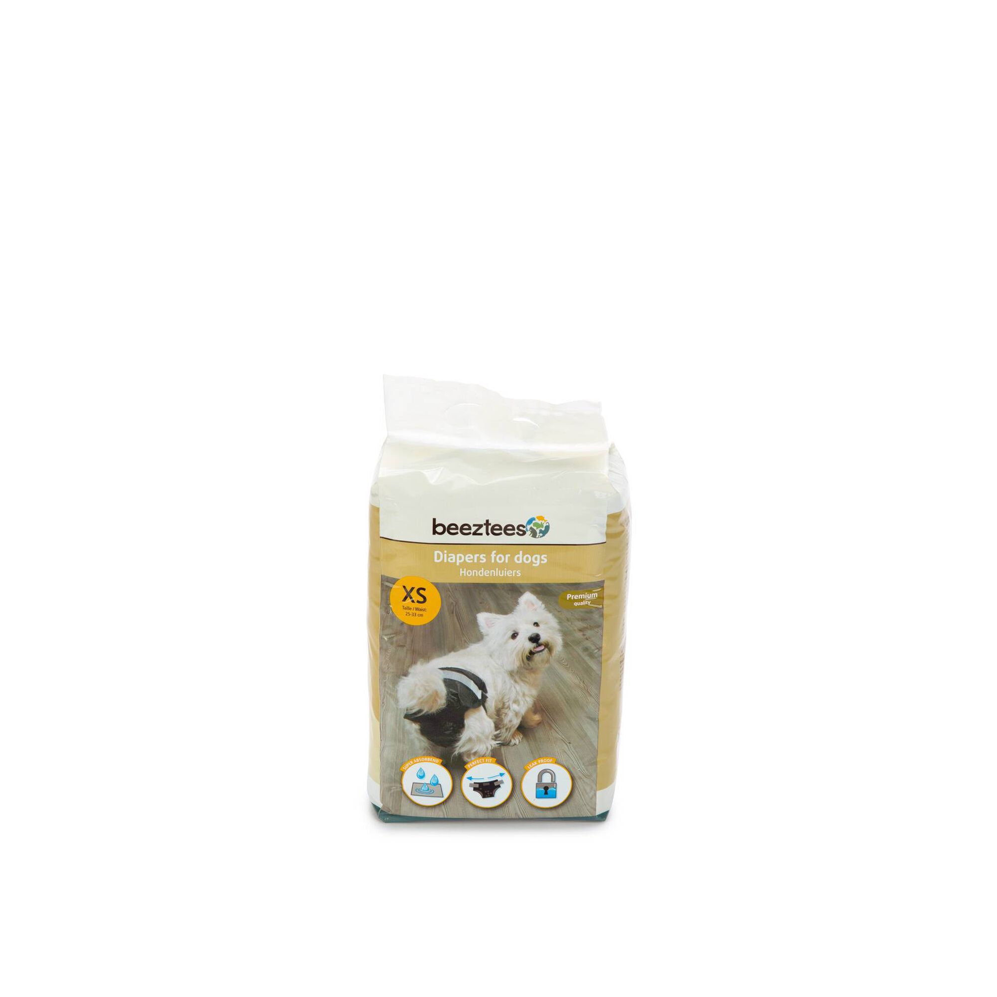Fraldas para Cão XS