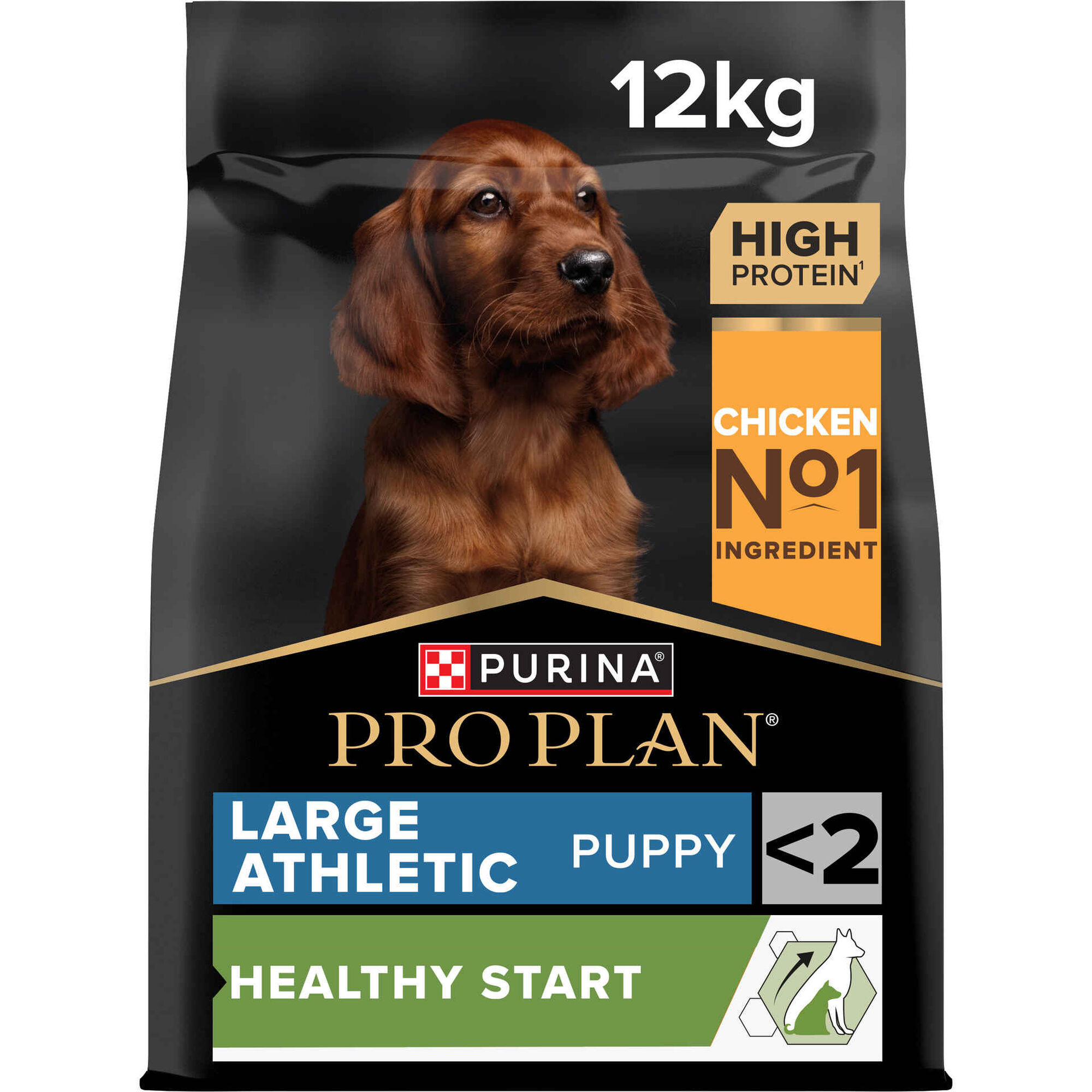 Ração para Cão Júnior Maxi Athletic Healthy Start Frango