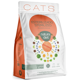 Ração para Gato Adulto Esterilizado Salmão