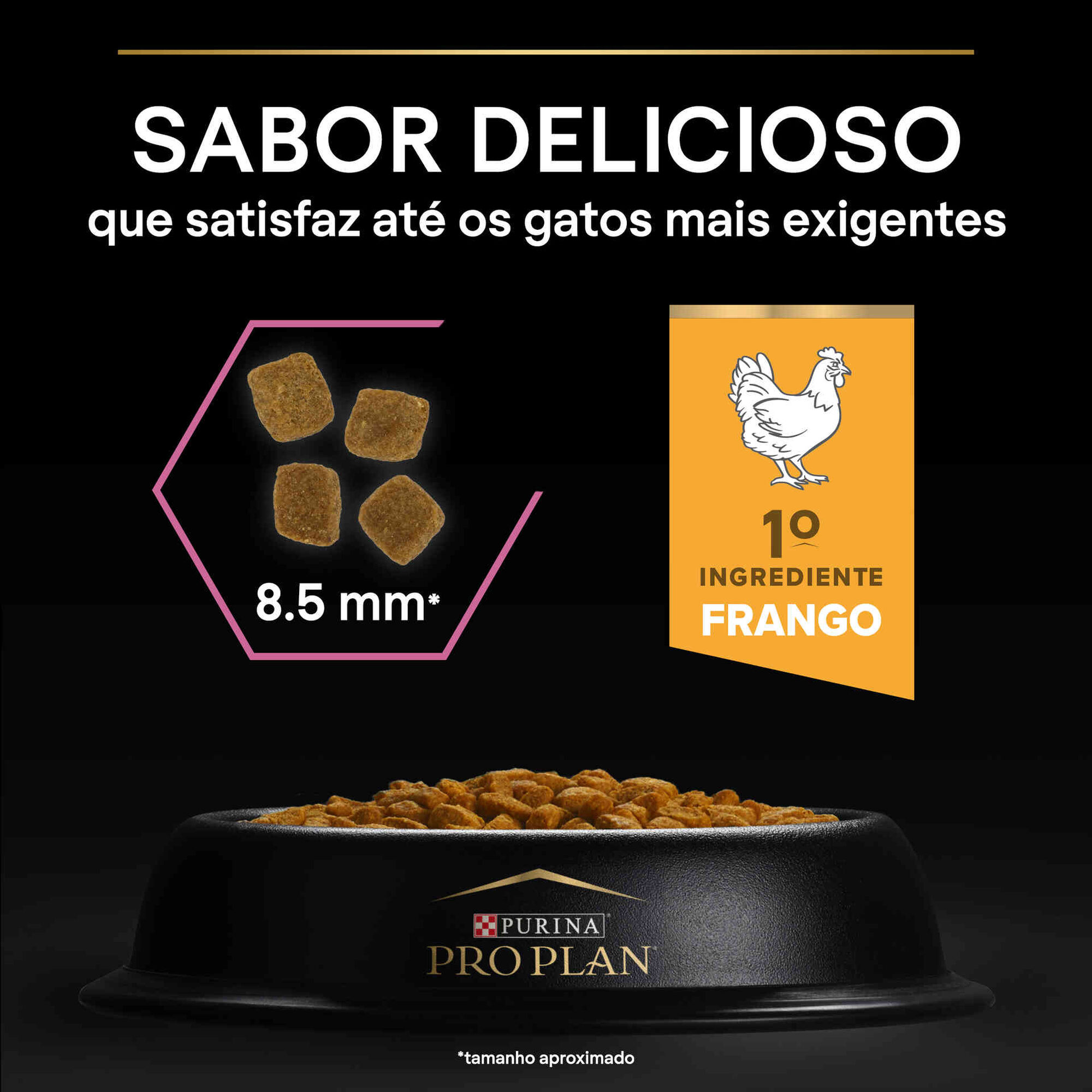 Ração para Gato Adulto Esterilizado Delicate Frango