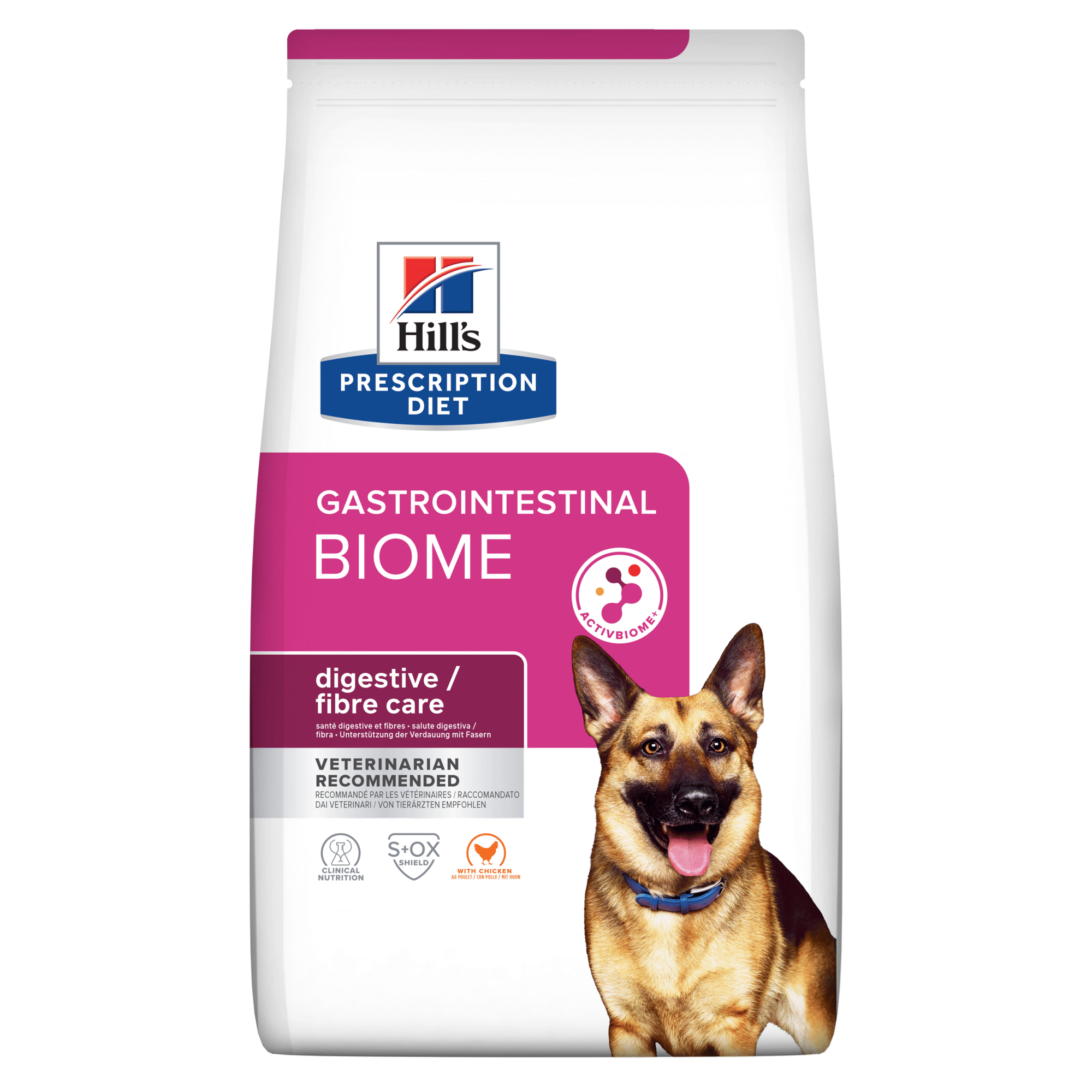 Ra&ccedil;&atilde;o para C&atilde;o Prescription Diet Gastrointestinal Biome Frango