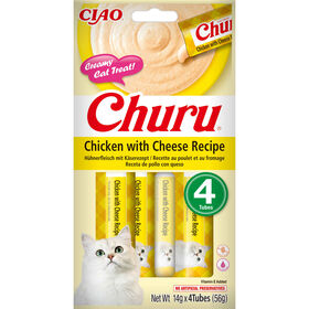 Snack para Gato em Líquido Frango e Queijo