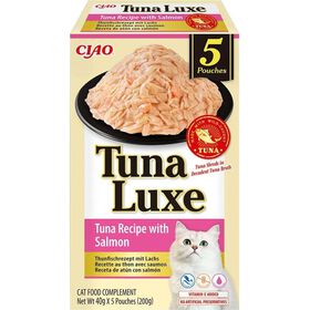 Snack para Gato Adulto Luxe Atum e Salm&atilde;o Ciao