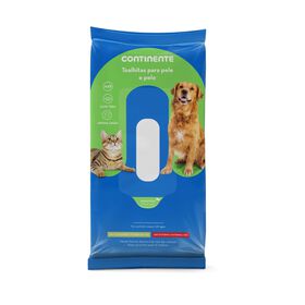 Toalhitas Pele e Pelo para Cão e Gato Toalhitas Pele e Pelo para Cão e Gato