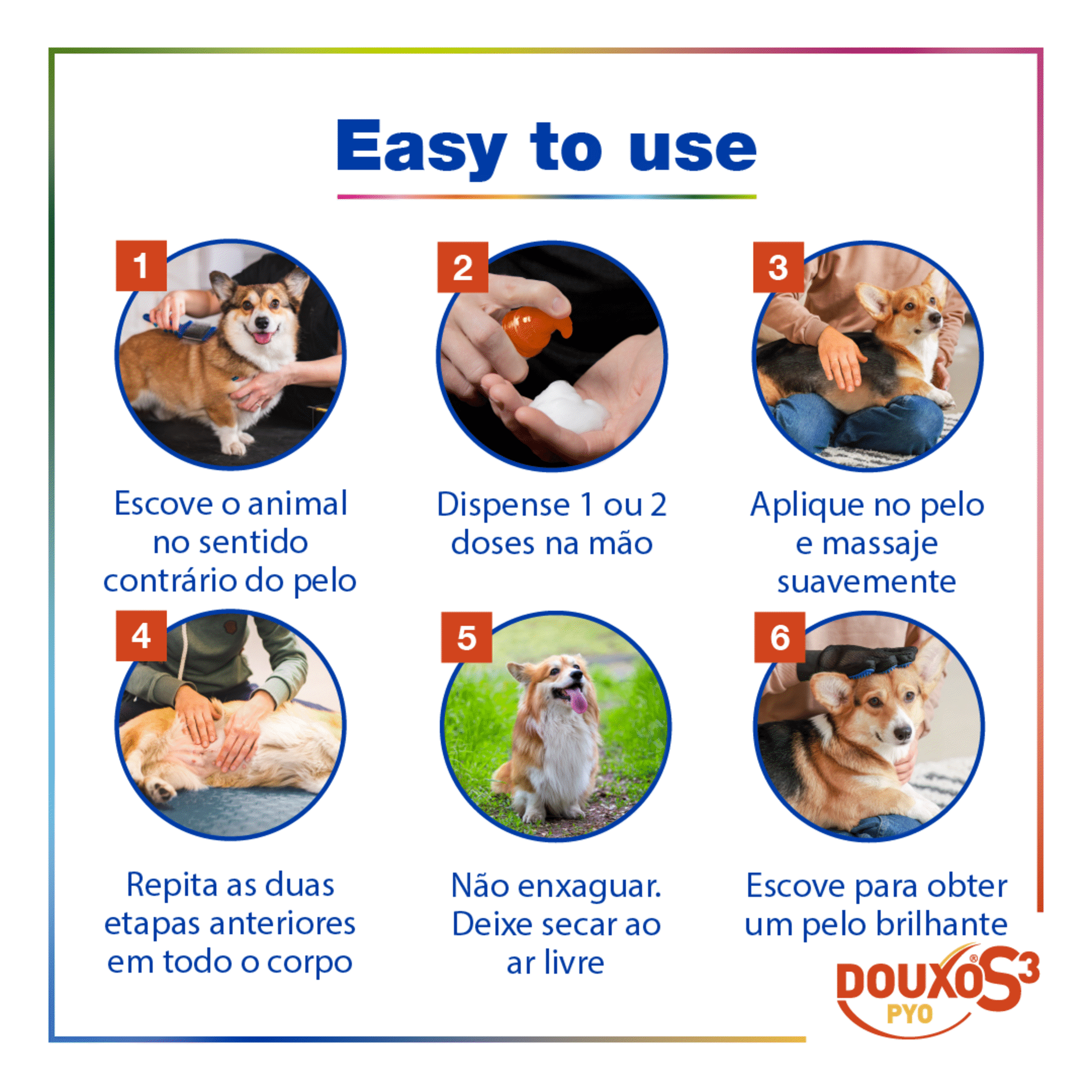 Mousse para Cão S3 Pyo 150 ml Mousse para Cão S3 Pyo 150 ml
