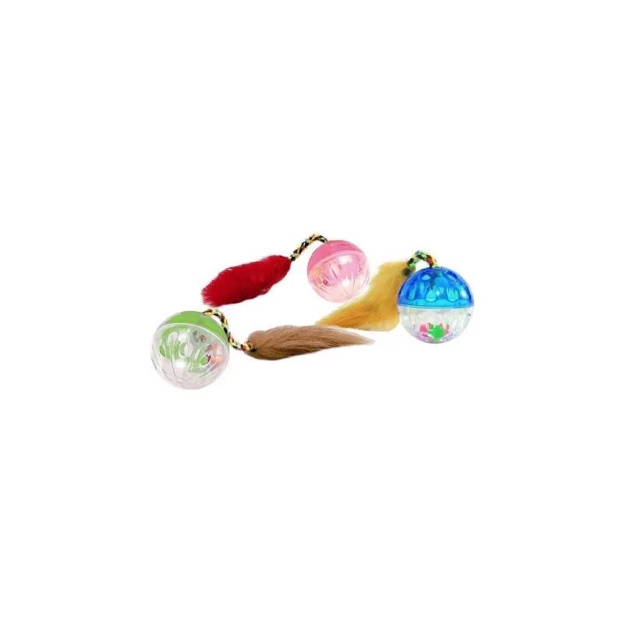 Brinquedo para Gato Bola com Pena Brinquedo para Gato Bola com Pena