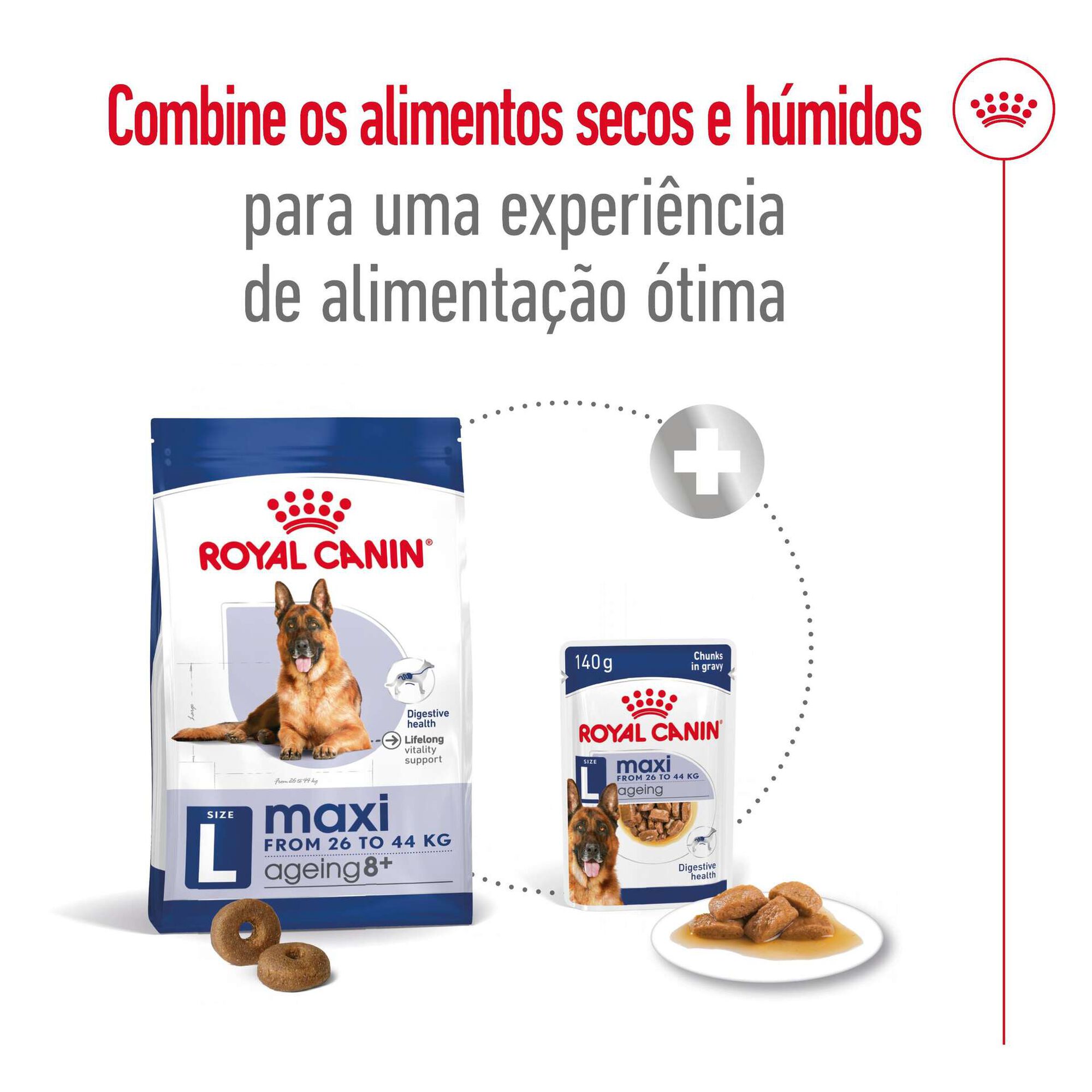 Ração para Cão Adulto Maxi Ageing 8+