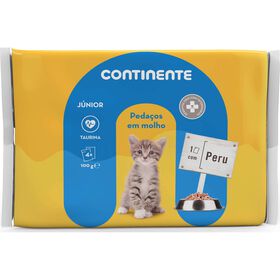 Comida Húmida para Gato Júnior Peru Saquetas Comida Húmida para Gato Júnior Peru Saquetas
