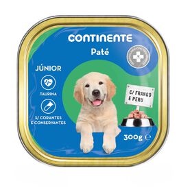 Comida Húmida para Cão Júnior Patê Frango e Peru Terrina