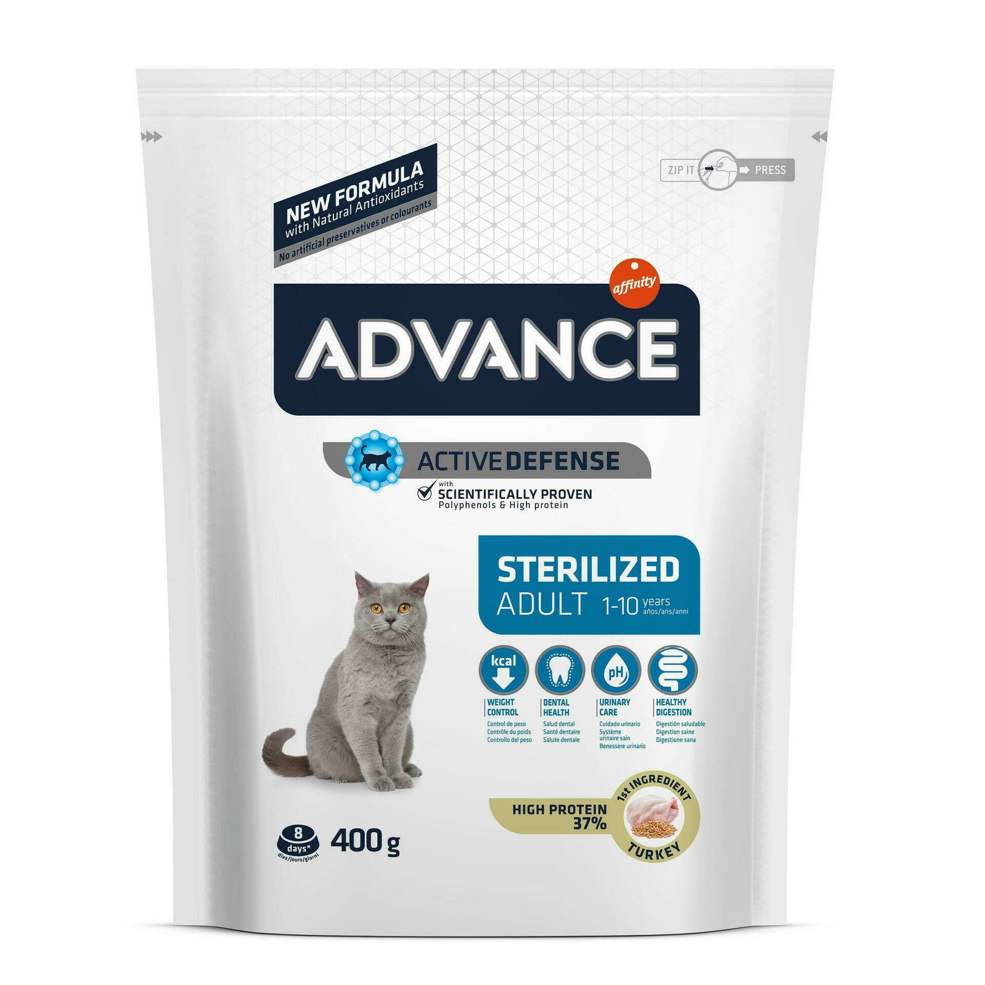 Ração para Gato Adulto Esterilizado Peru