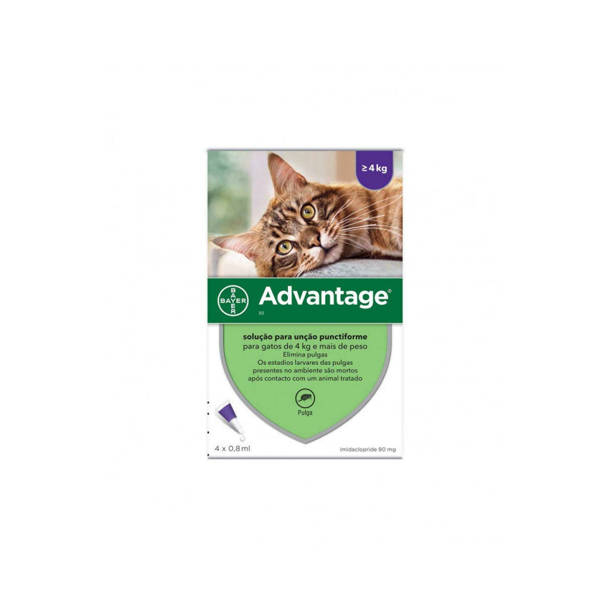 Pipeta Antiparasitária para Gato 4kg