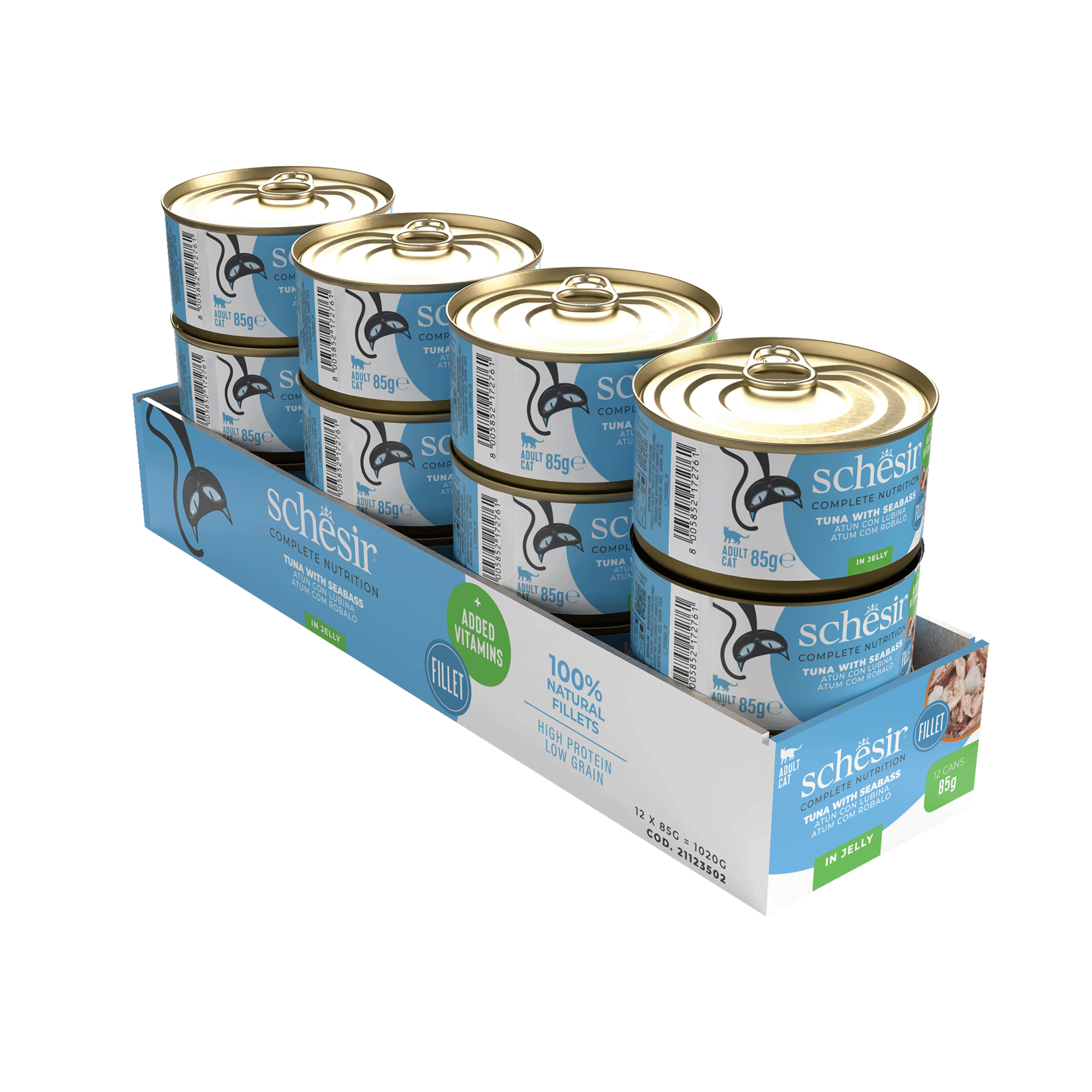 Comida Húmida para Gato Adulto Atum e Robalo Comida Húmida para Gato Adulto Atum e Robalo