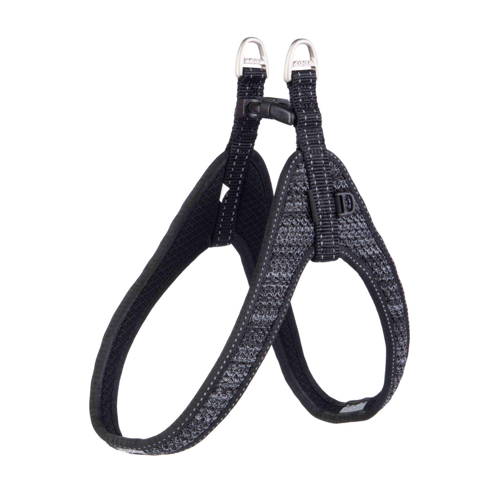 Peitoral para Cão Fast Fit Preto M/L