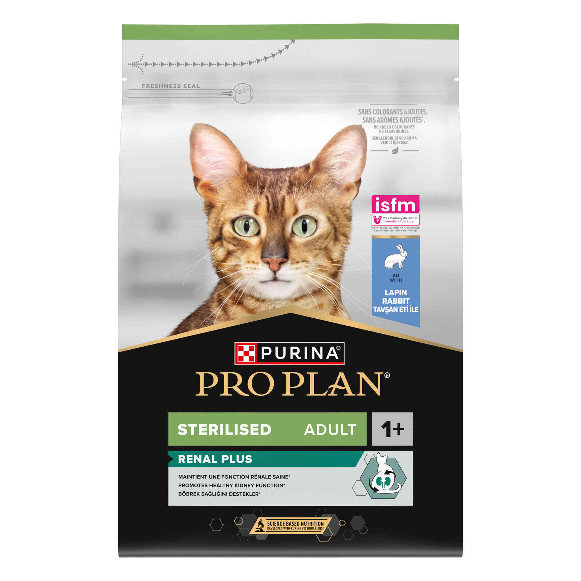 Ração para Gato Adulto Esterilizado Renal Plus Coelho