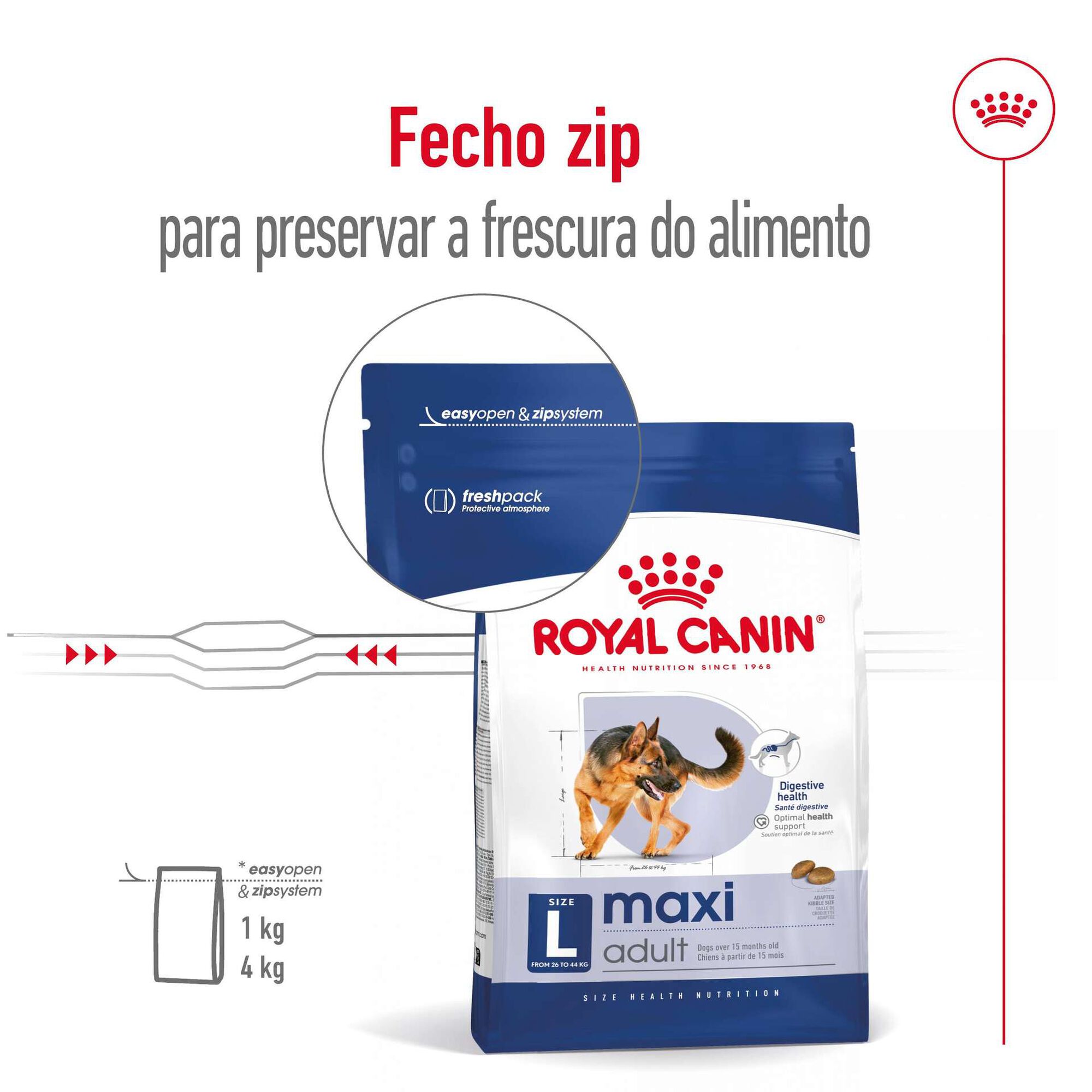 Ração para Cão Adulto Maxi Ração para Cão Adulto Maxi