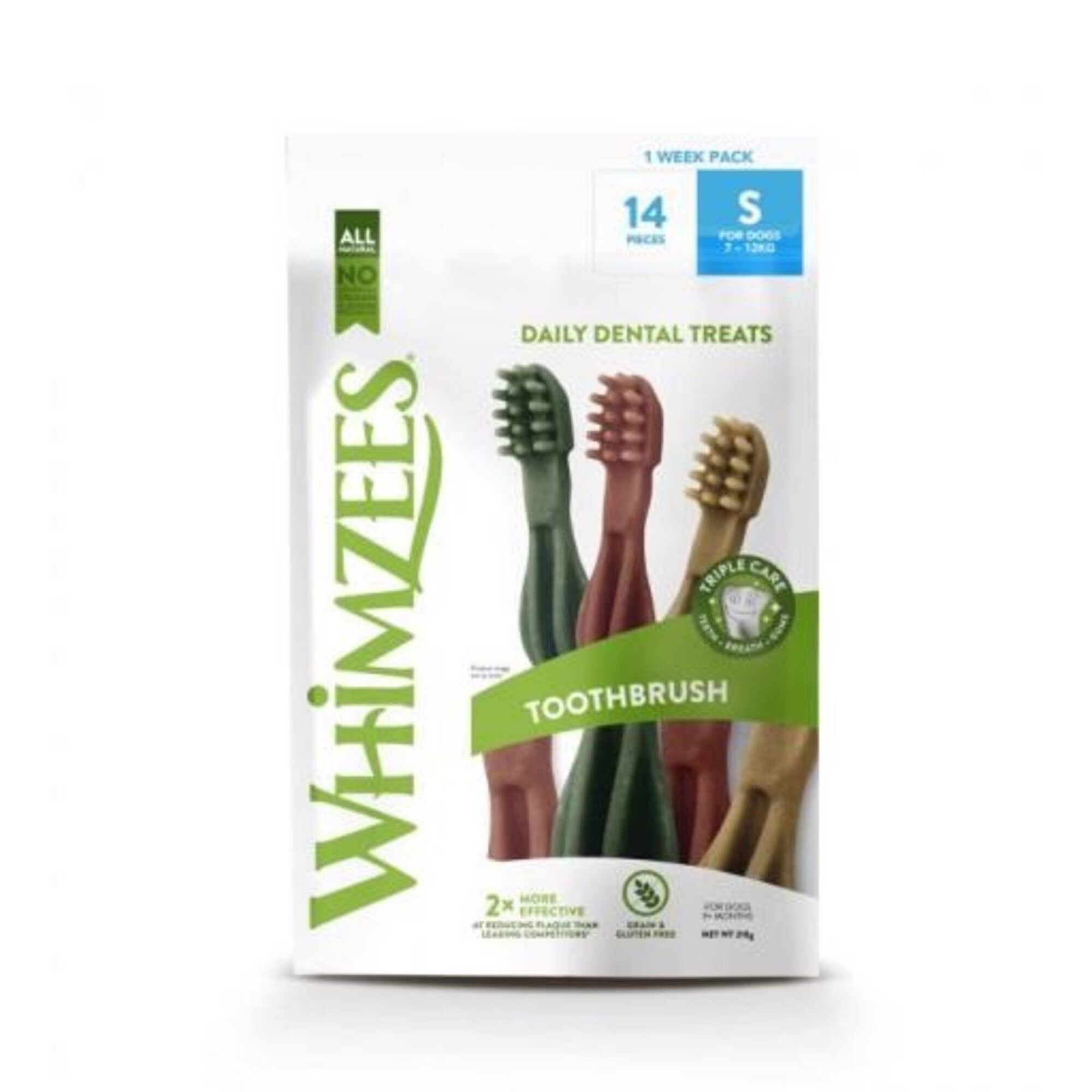 Snack para Cão Toothbrush Week S