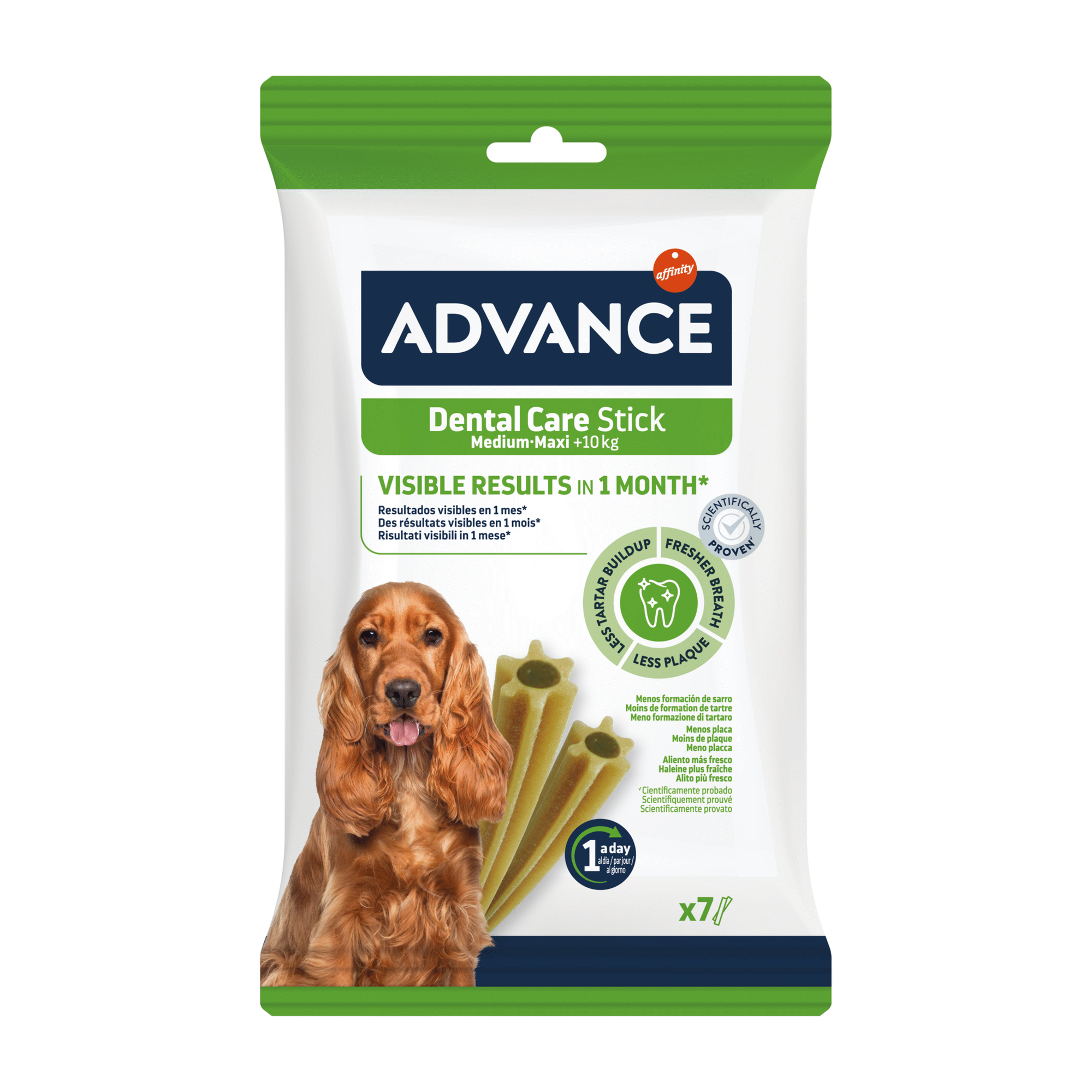 Snack para Cão Adulto Médio e Maxi Dental