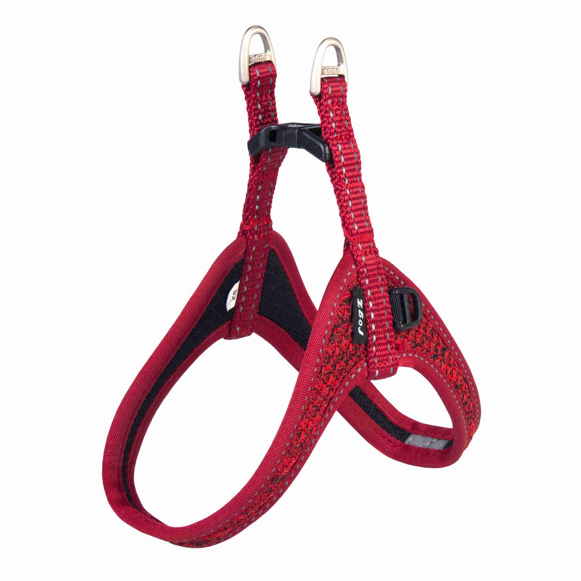 Peitoral para Cão Fast Fit Vermelho XS