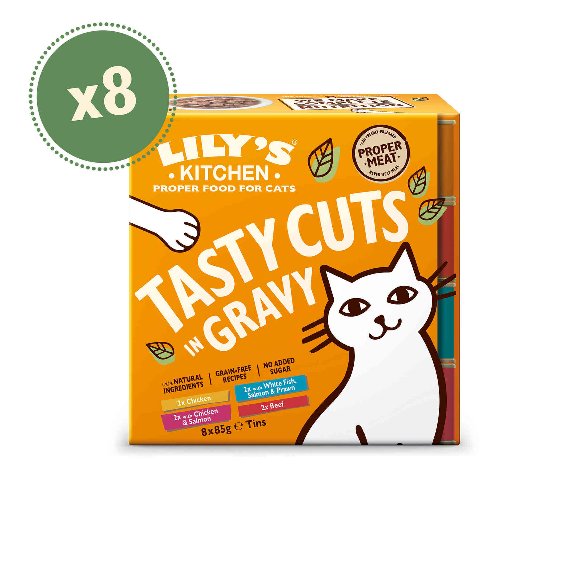 Comida Húmida para Gato Adulto Tasty Cuts