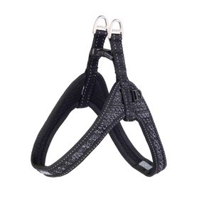 Peitoral para Cão Fast Fit Preto S/M