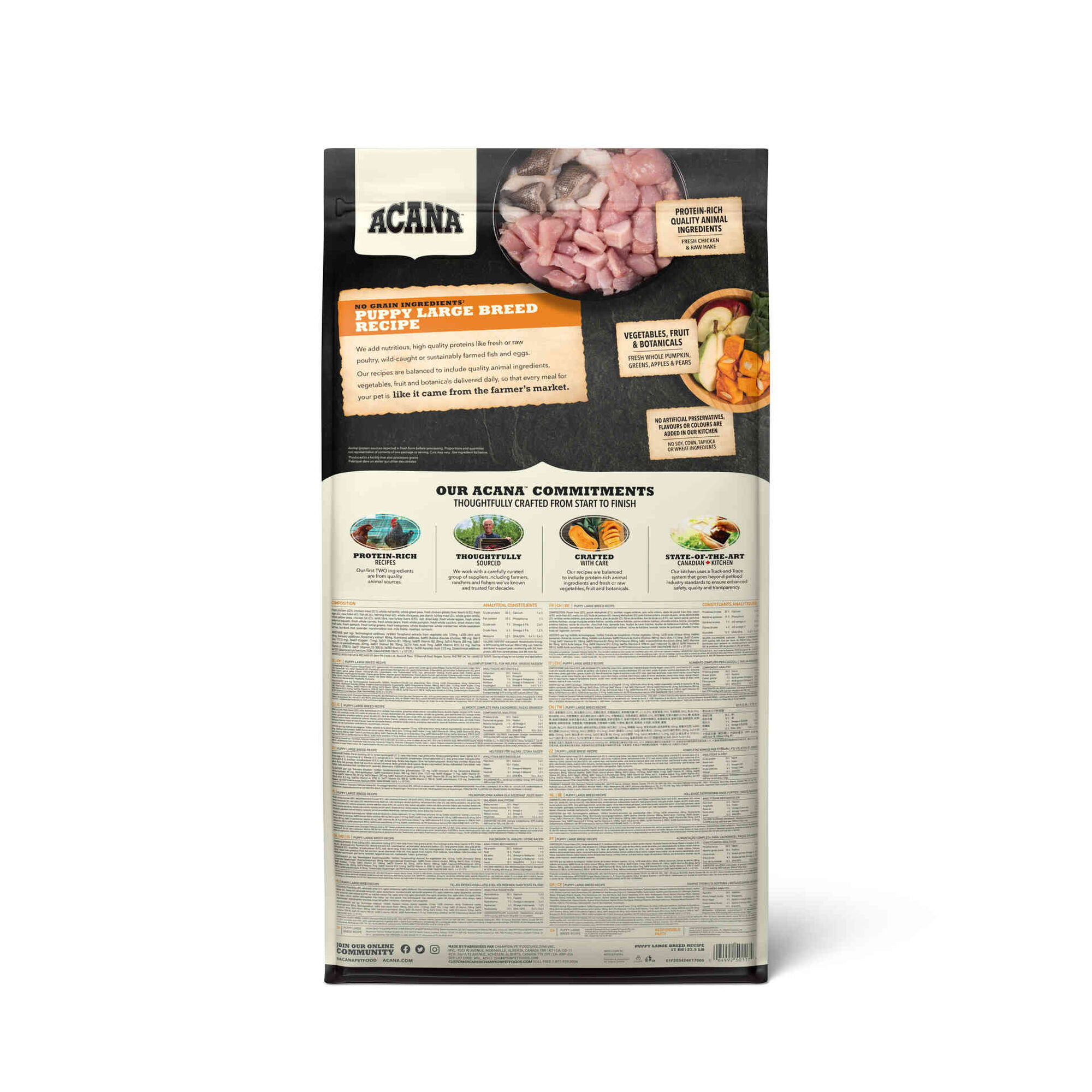 Ração para Cão Júnior Large Breed Recipe