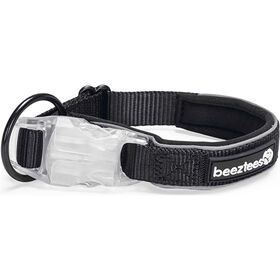 Coleira com Luz para Cão 30-35 x 2 cm Preta