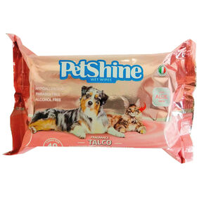 Toalhitas para Cão Fragrância Talco Toalhitas para Cão Fragrância Talco