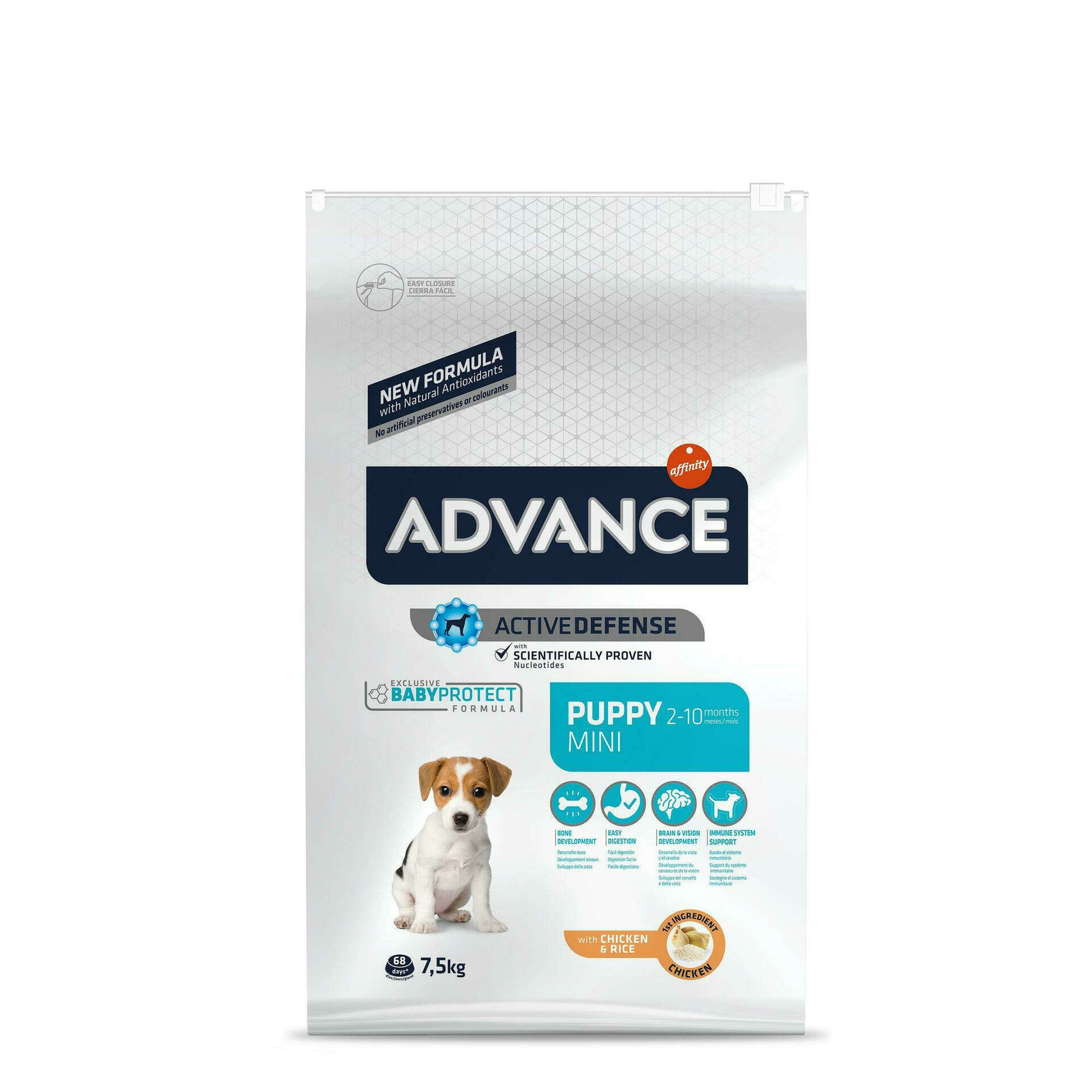 Ração para Cão Puppy Mini Frango e Arroz