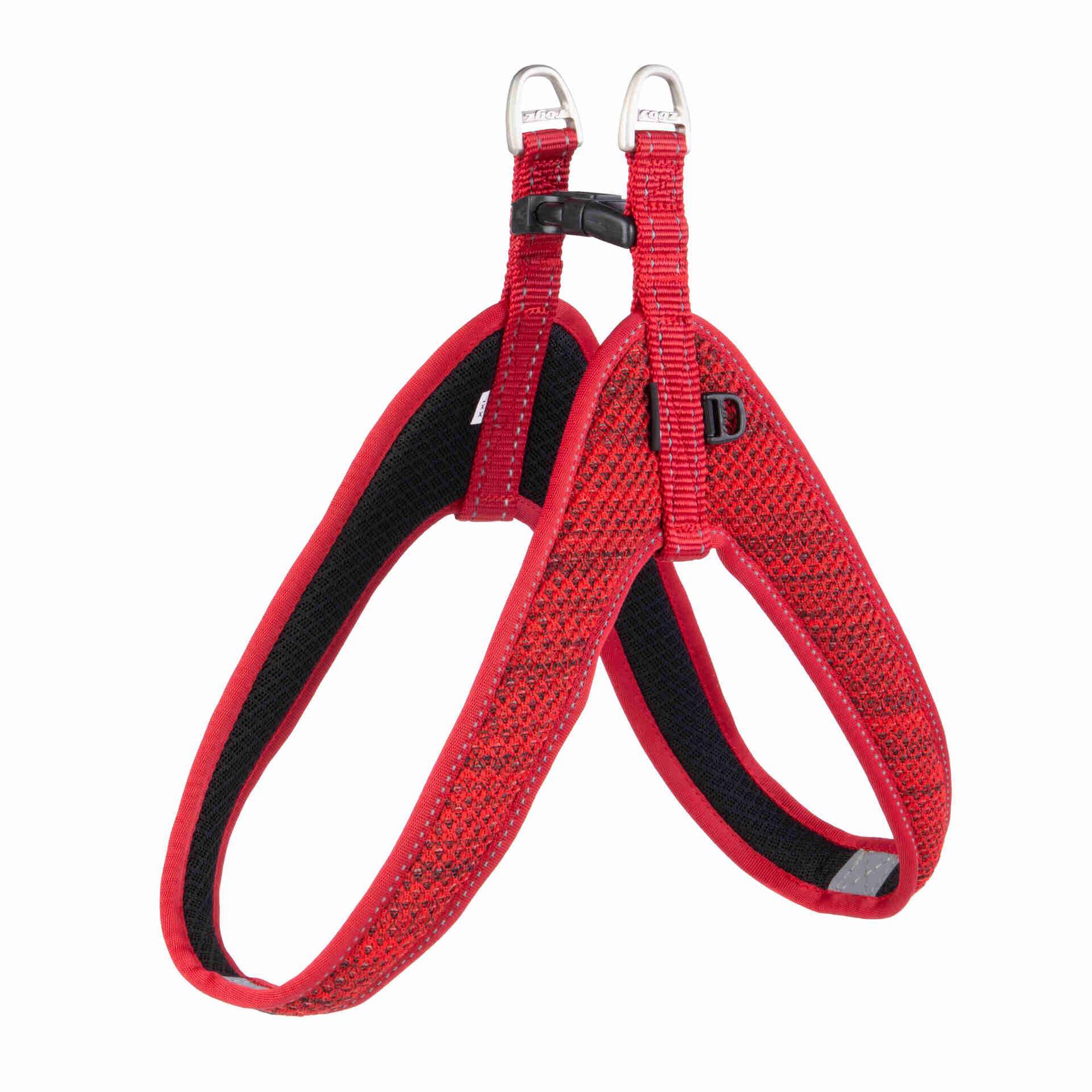 Peitoral para Cão Fast Fit Vermelho L