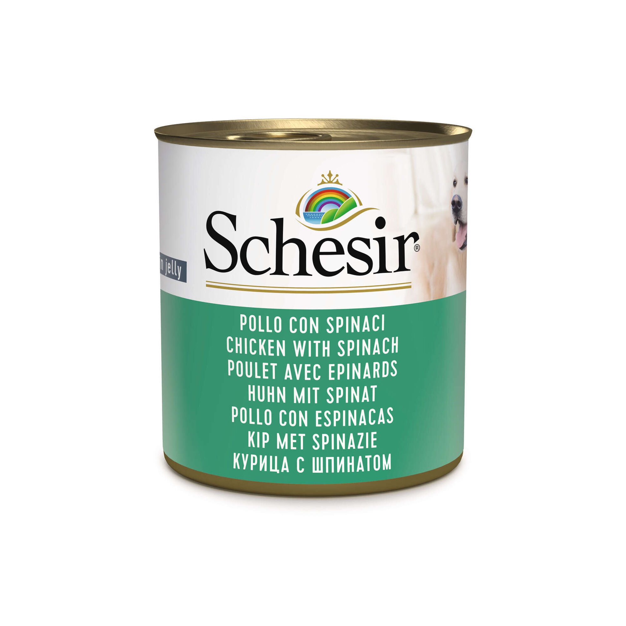 Comida Húmida para Cão Frango e Espinafre