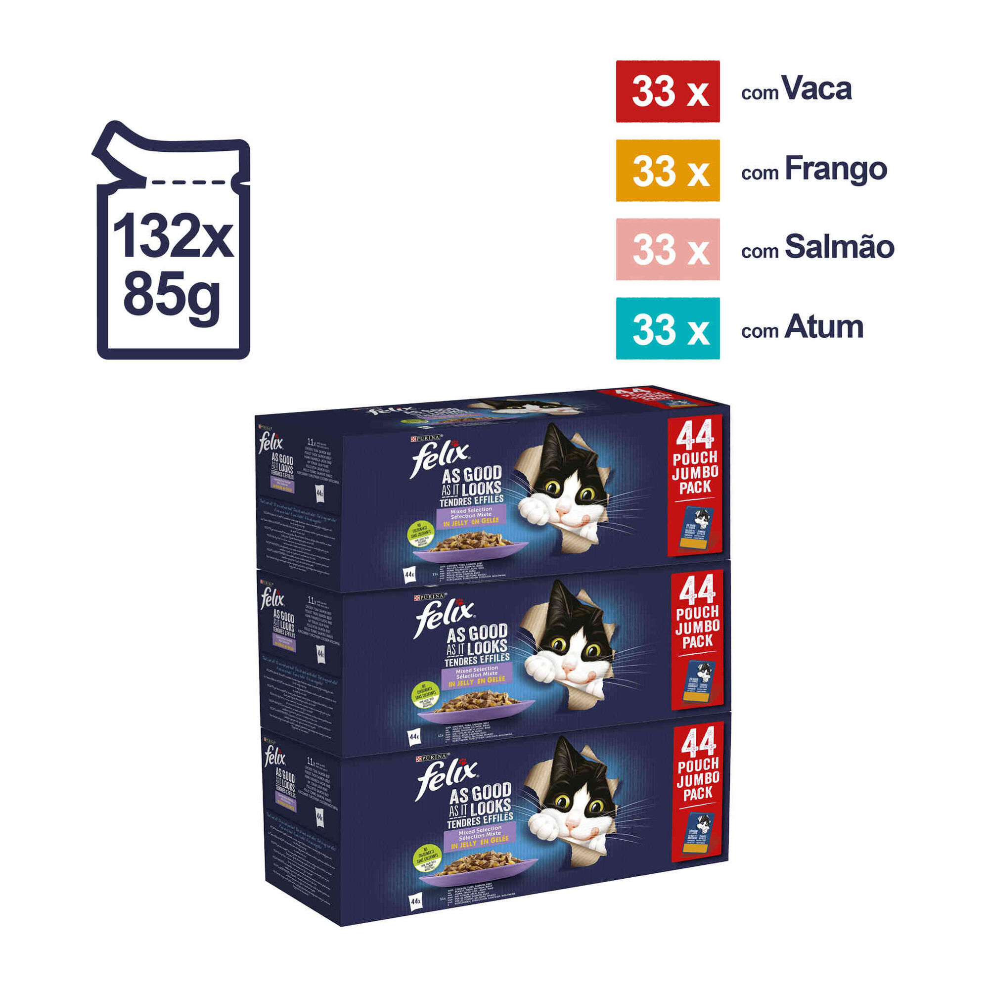 Comida Húmida para Gato Adulto Mix