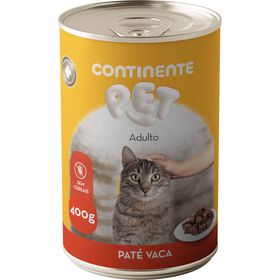 Comida Húmida para Gato Adulto Sem Cereais Paté Vaca