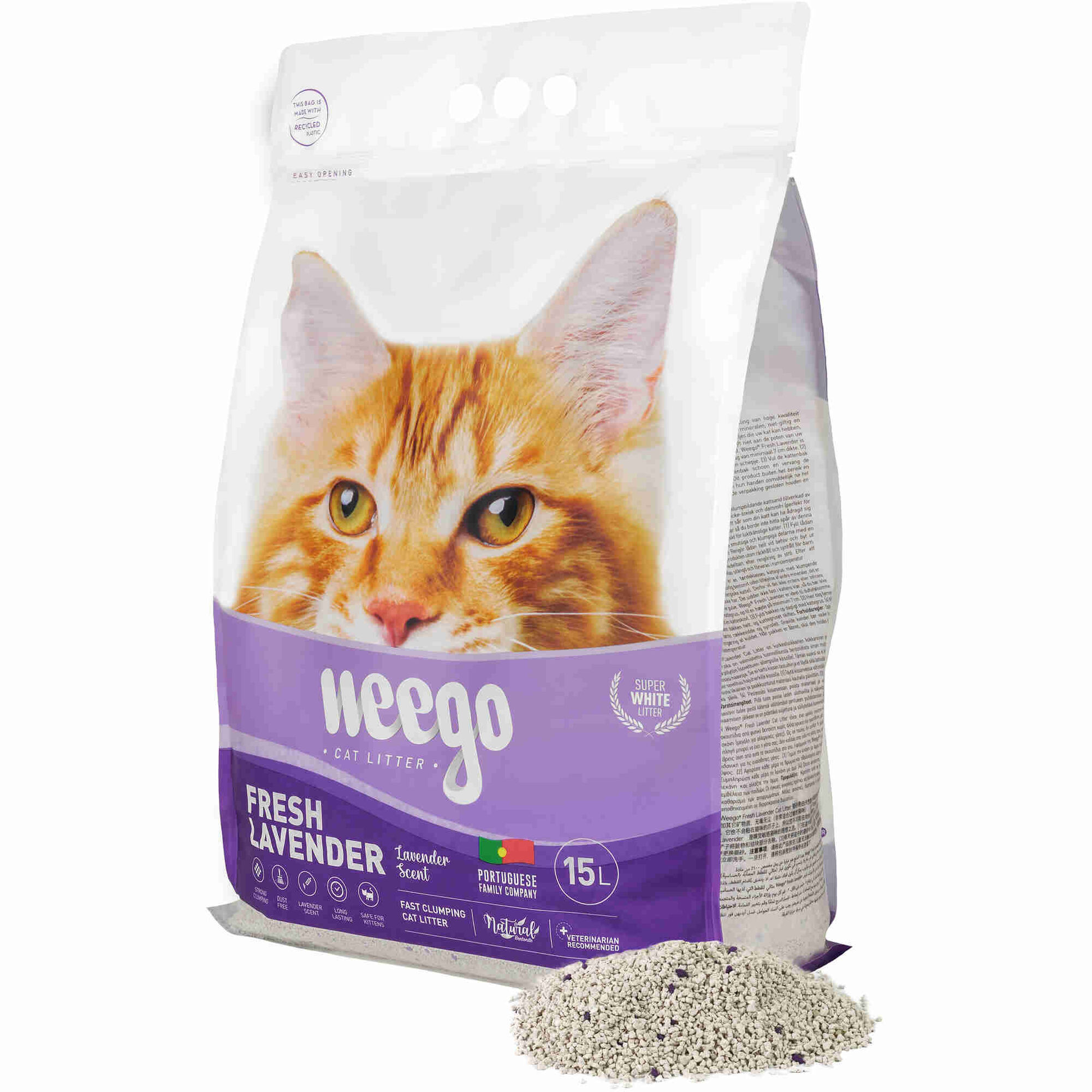 Areia Aglomerante Lavanda