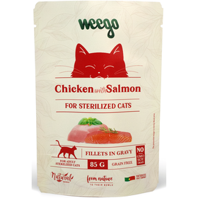 Comida Húmida para Gato Esterilizado Salmão