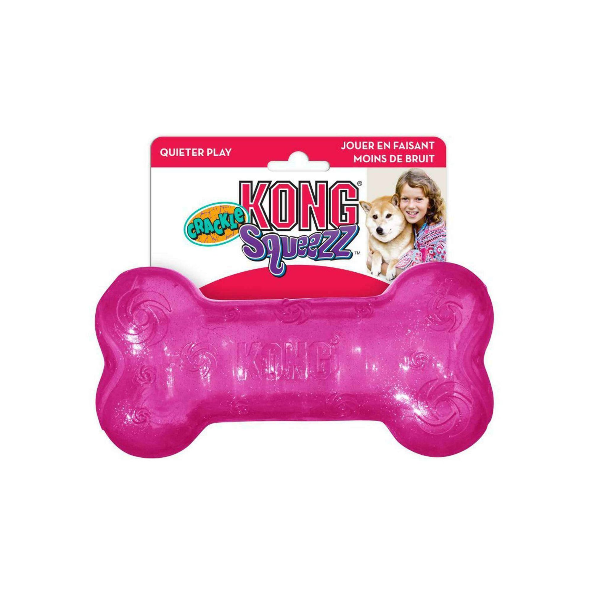 Brinquedo para Cão Squeezz Crackle Bone