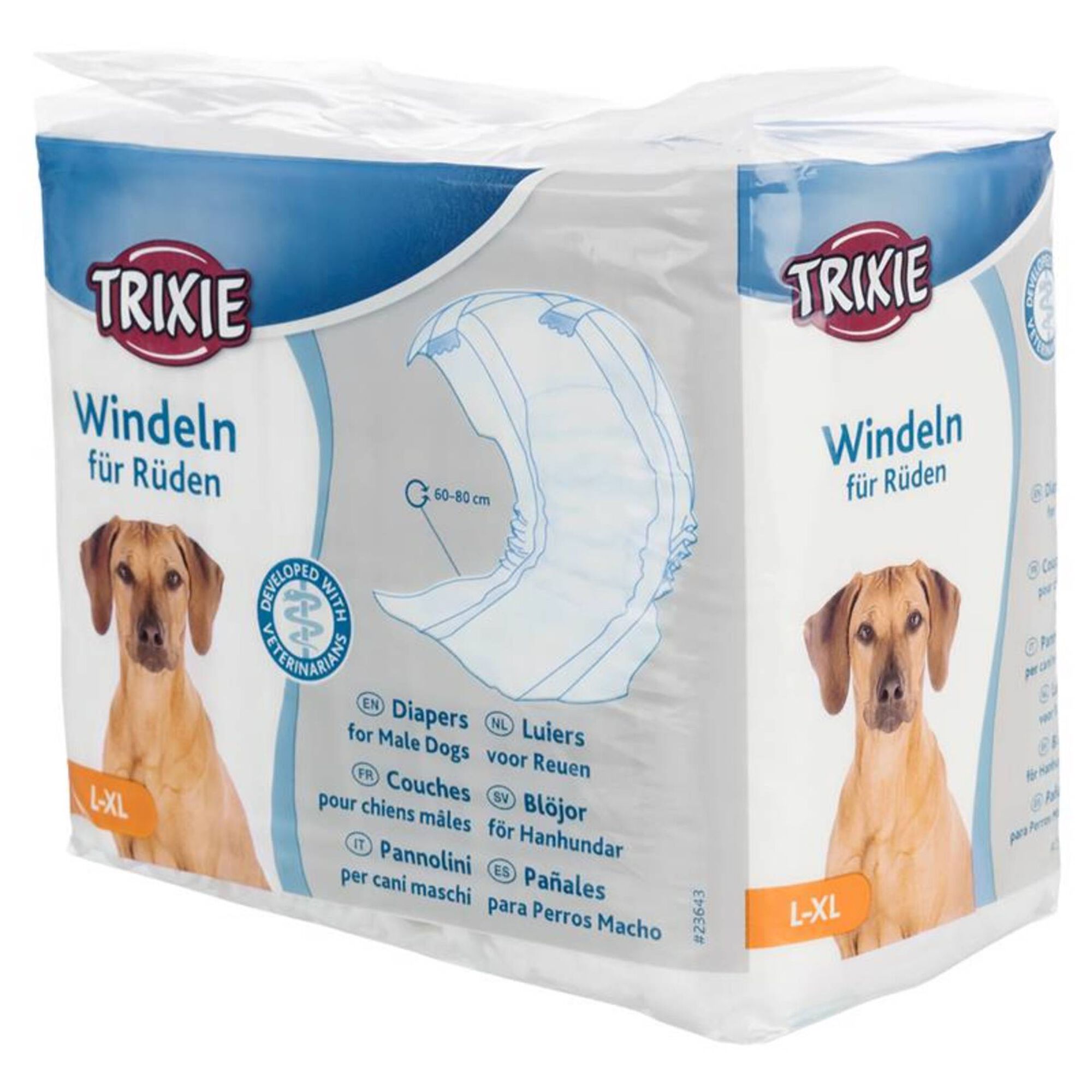 Fraldas Descartaveis para Cão L-XL
