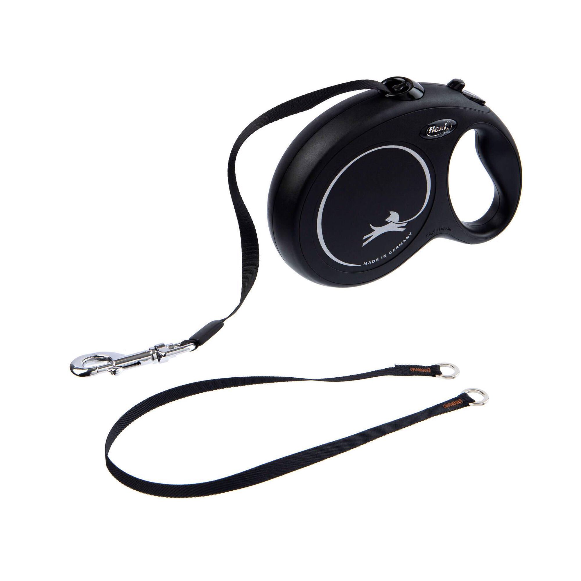 Trela para Cão Extensível New Classic Tape Preto 8 m Trela para Cão Extensível New Classic Tape Preto 8 m