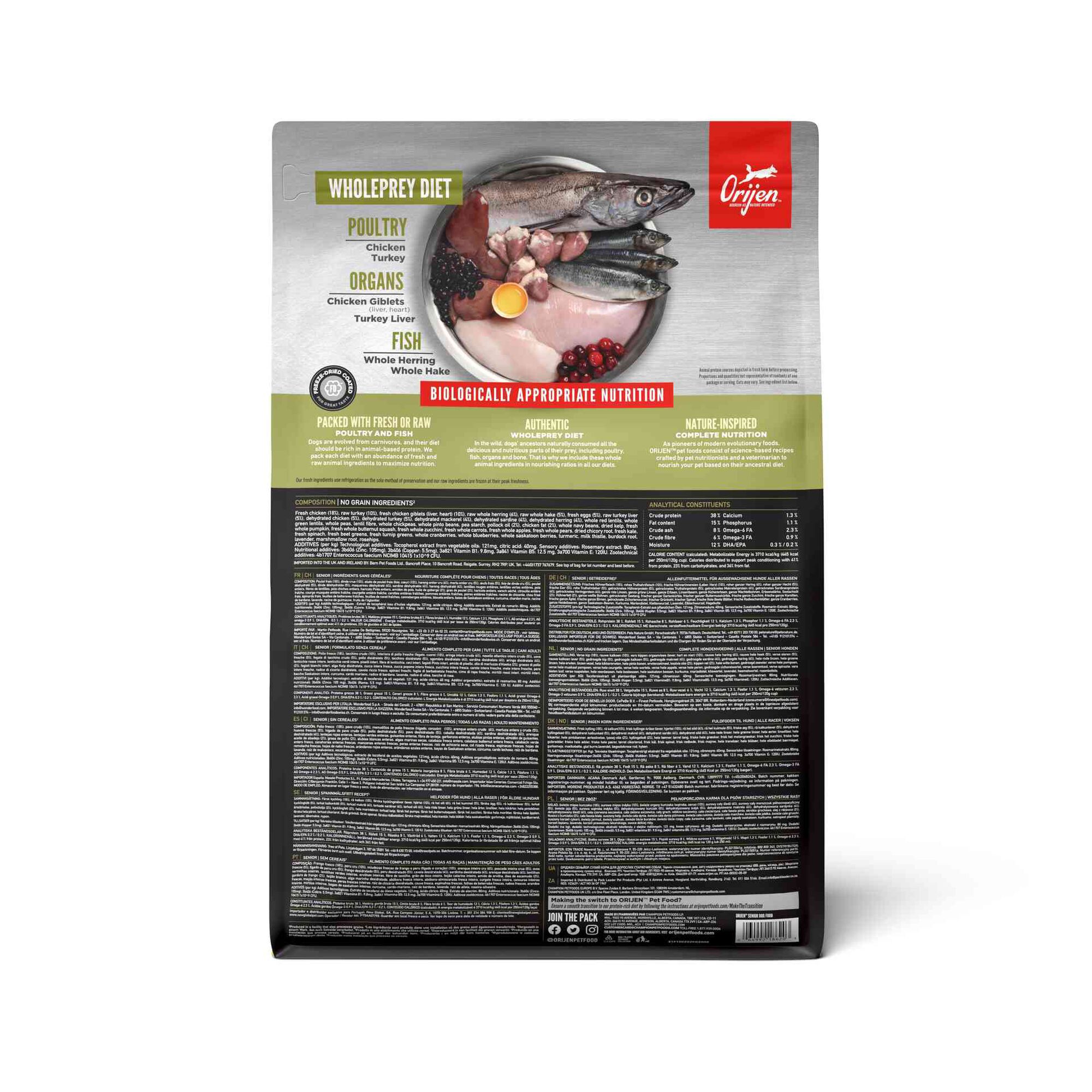 Ração para Cão Sénior