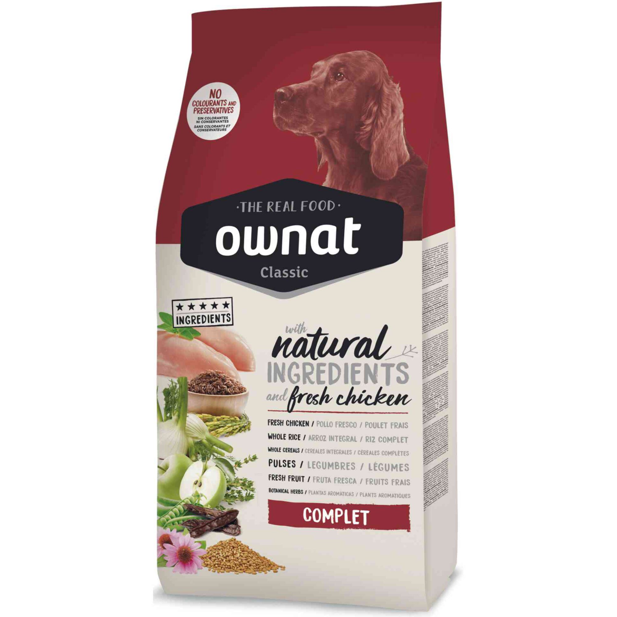 Ração para Cão Classic Complet Frango e Arroz