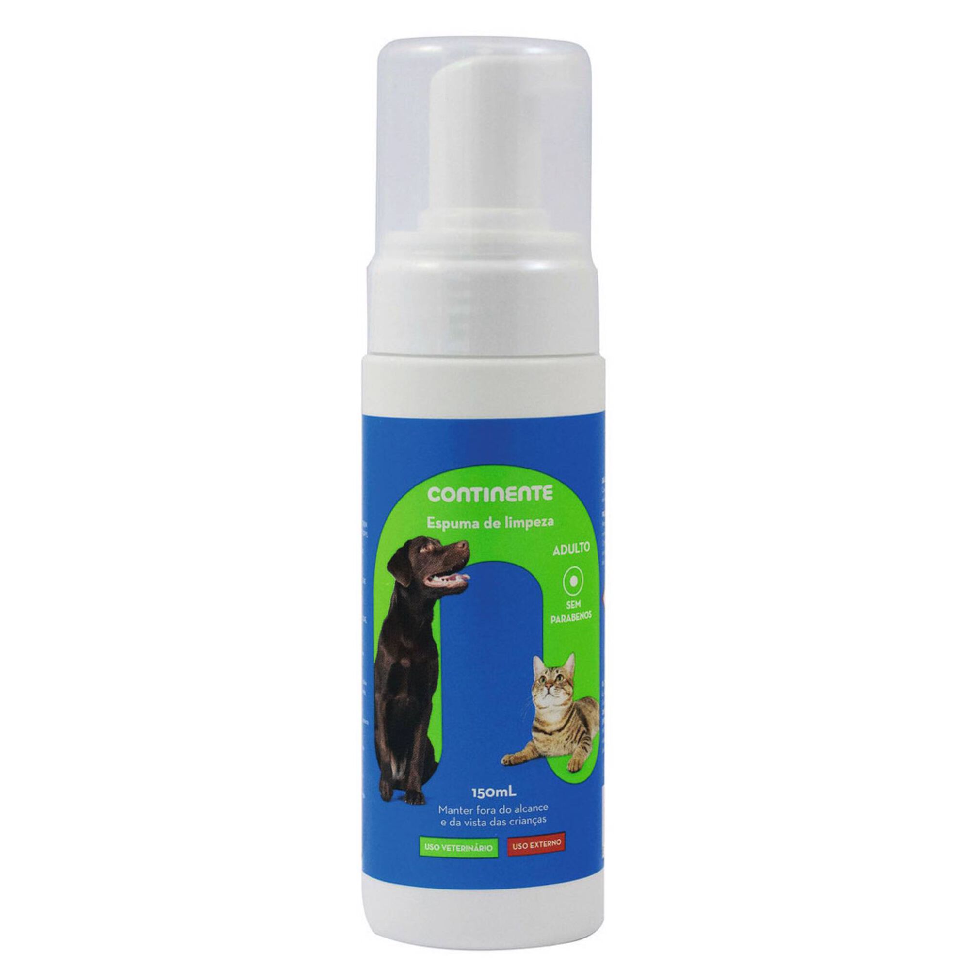 Espuma de Limpeza para Cão e Gato