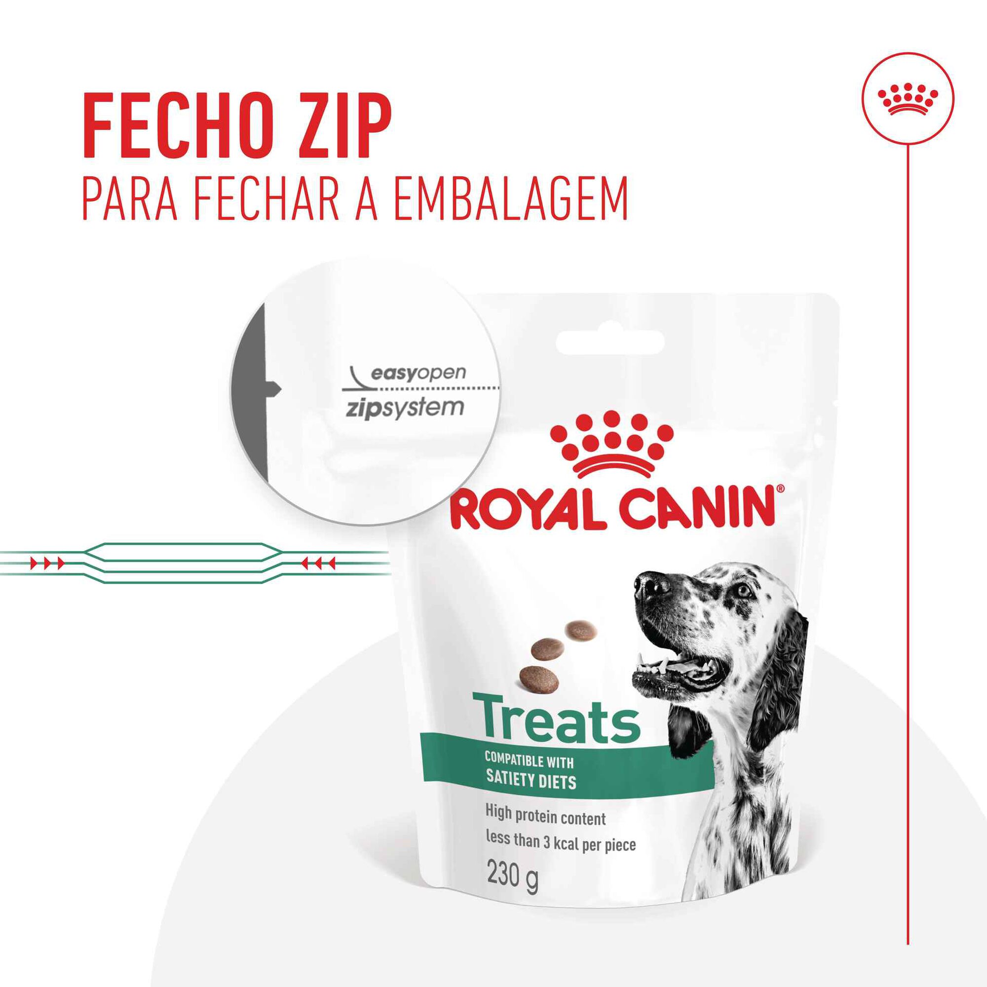 Snack para Cão Adulto Satiety Treats