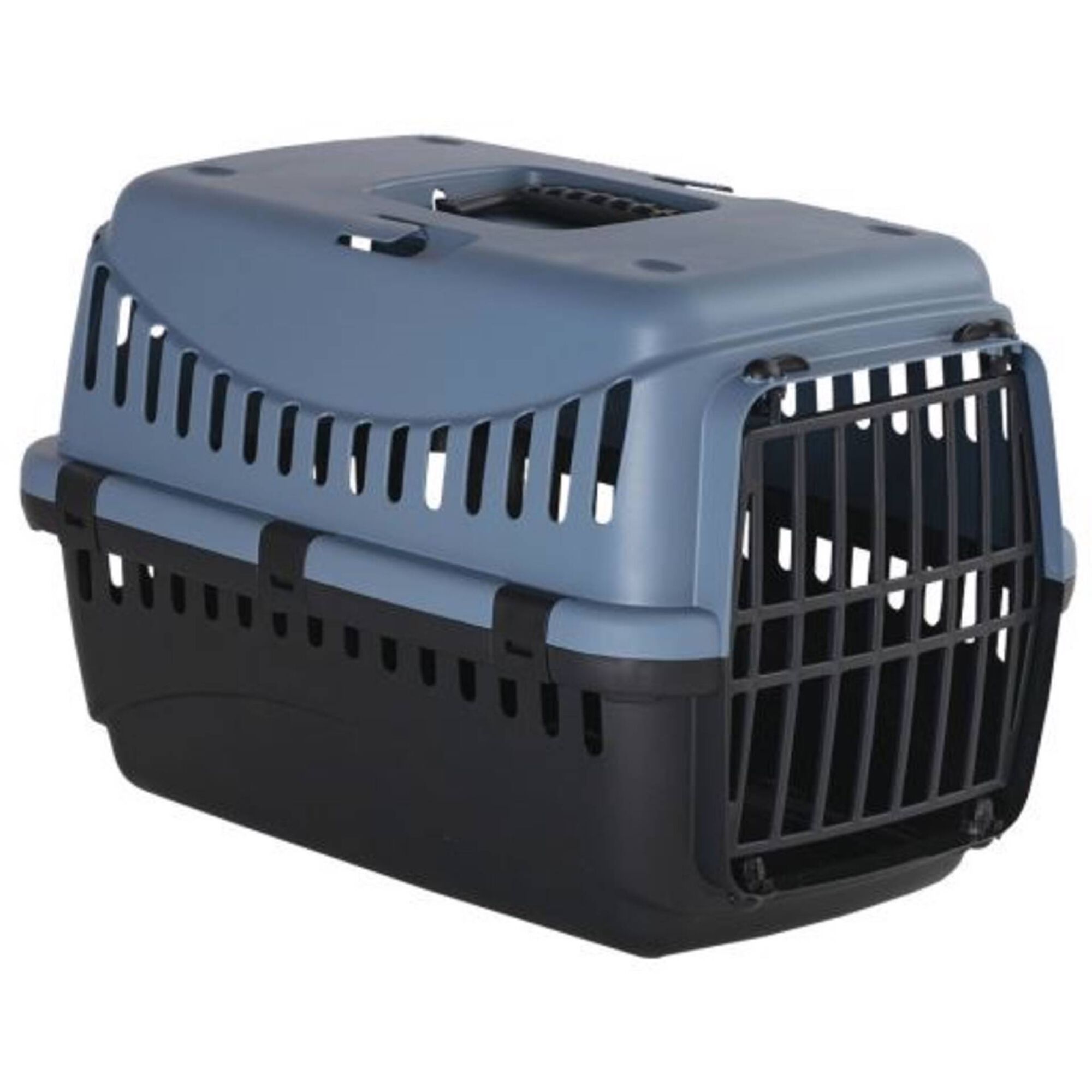Transportadora para Gato Gipsy Porta Metal Eco Azul S