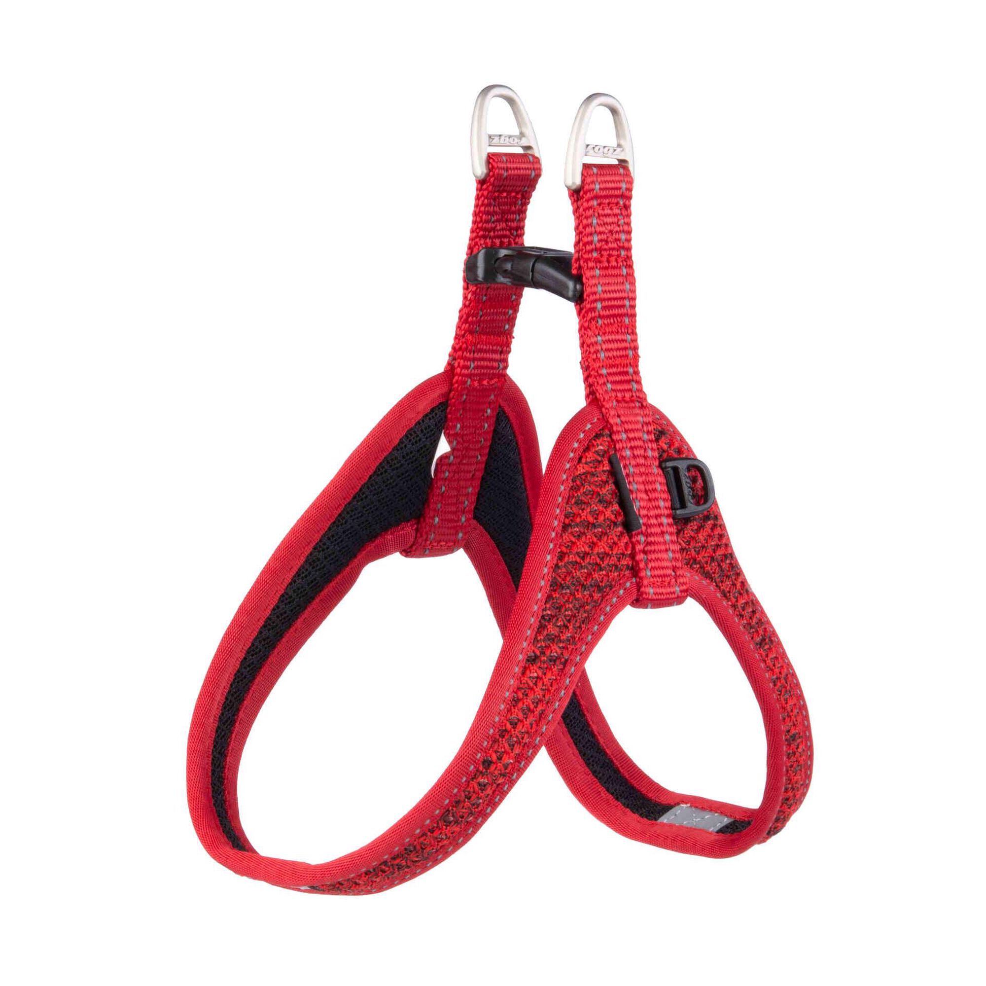 Peitoral para Cão Fast Fit Vermelho S/M