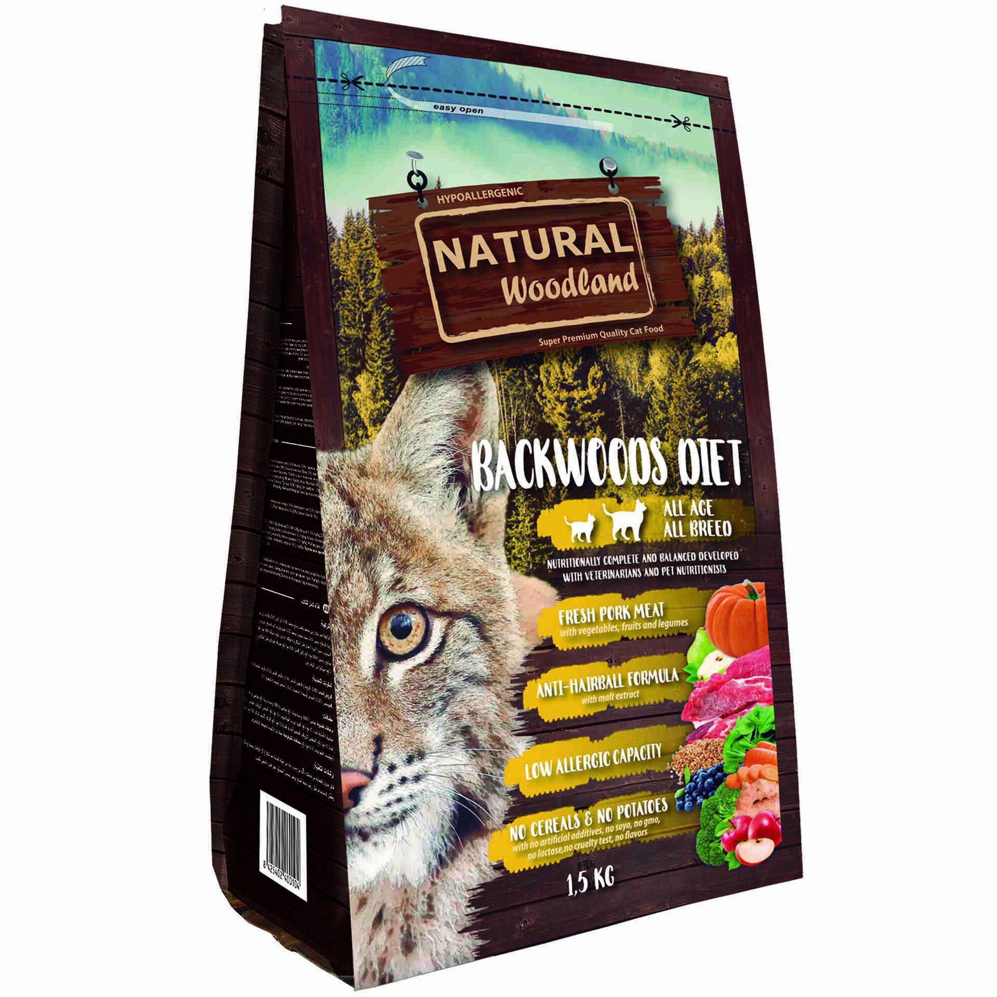 Ração para Gato Adulto Backwoods Diet Ração para Gato Adulto Backwoods Diet