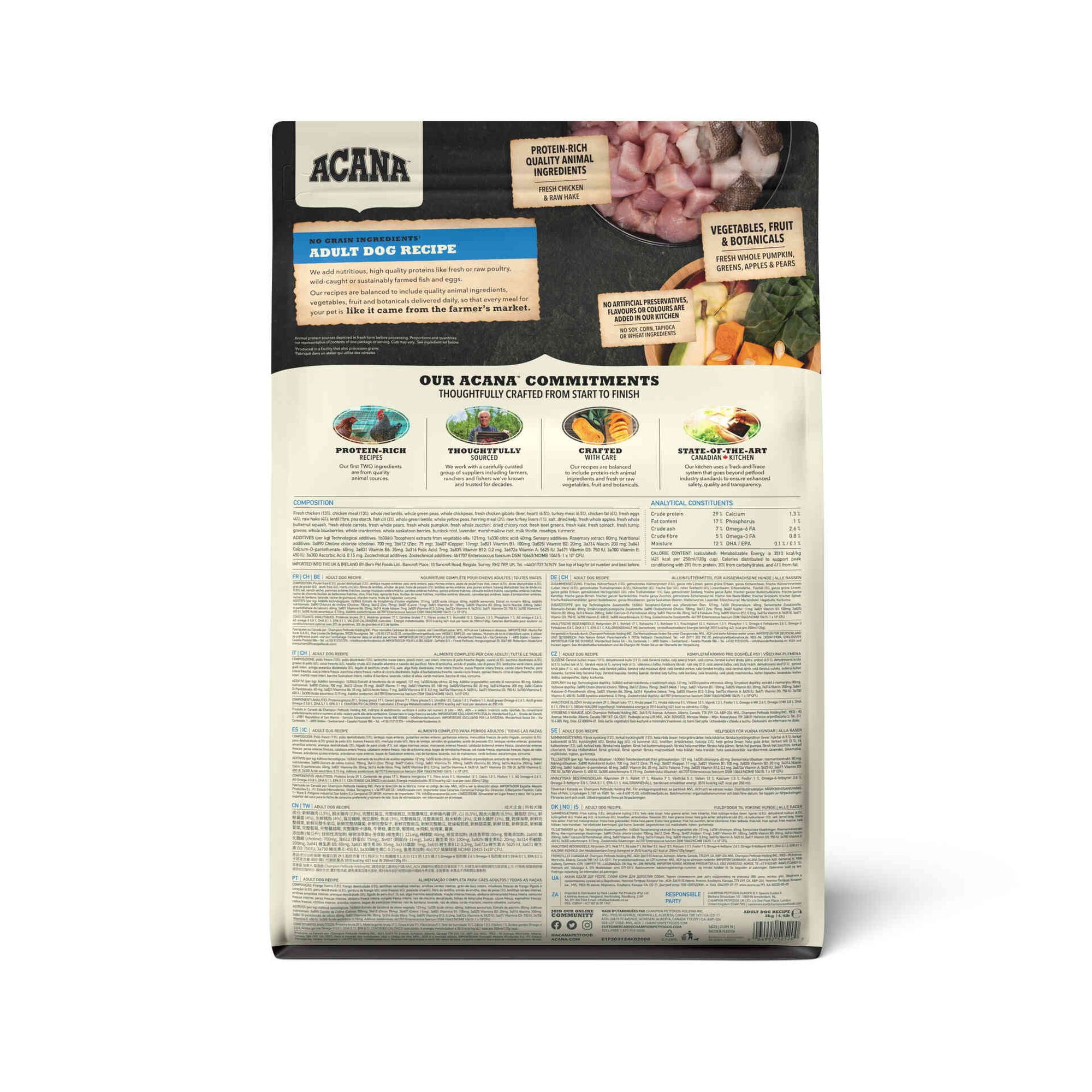 Ração para Cão Adulto Recipe