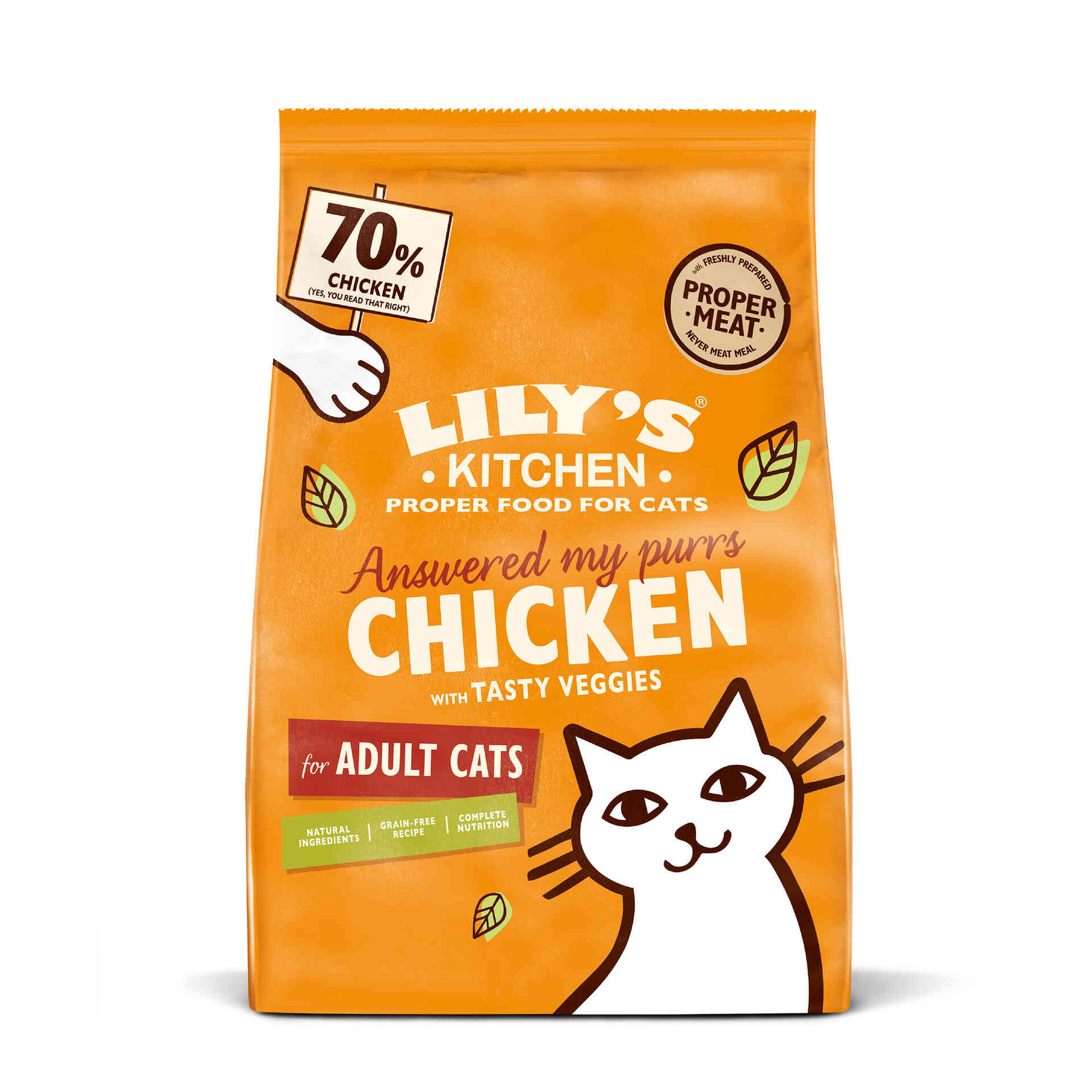 Ração para Gato Adulto de Frango