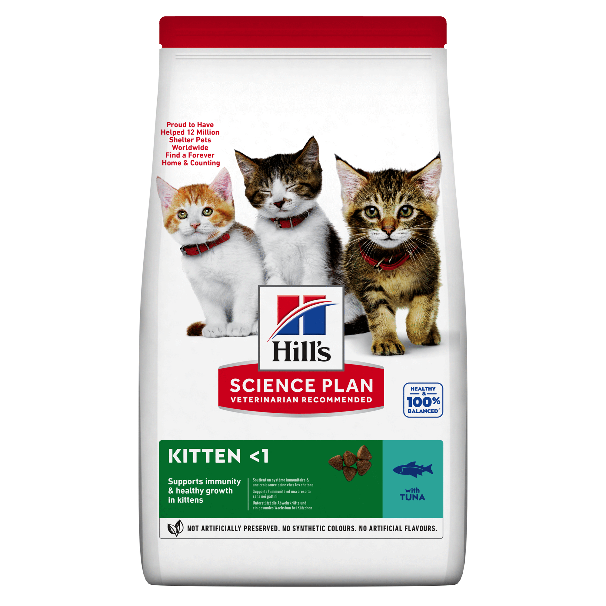 Ração para Gato Júnior Science Plan Atum