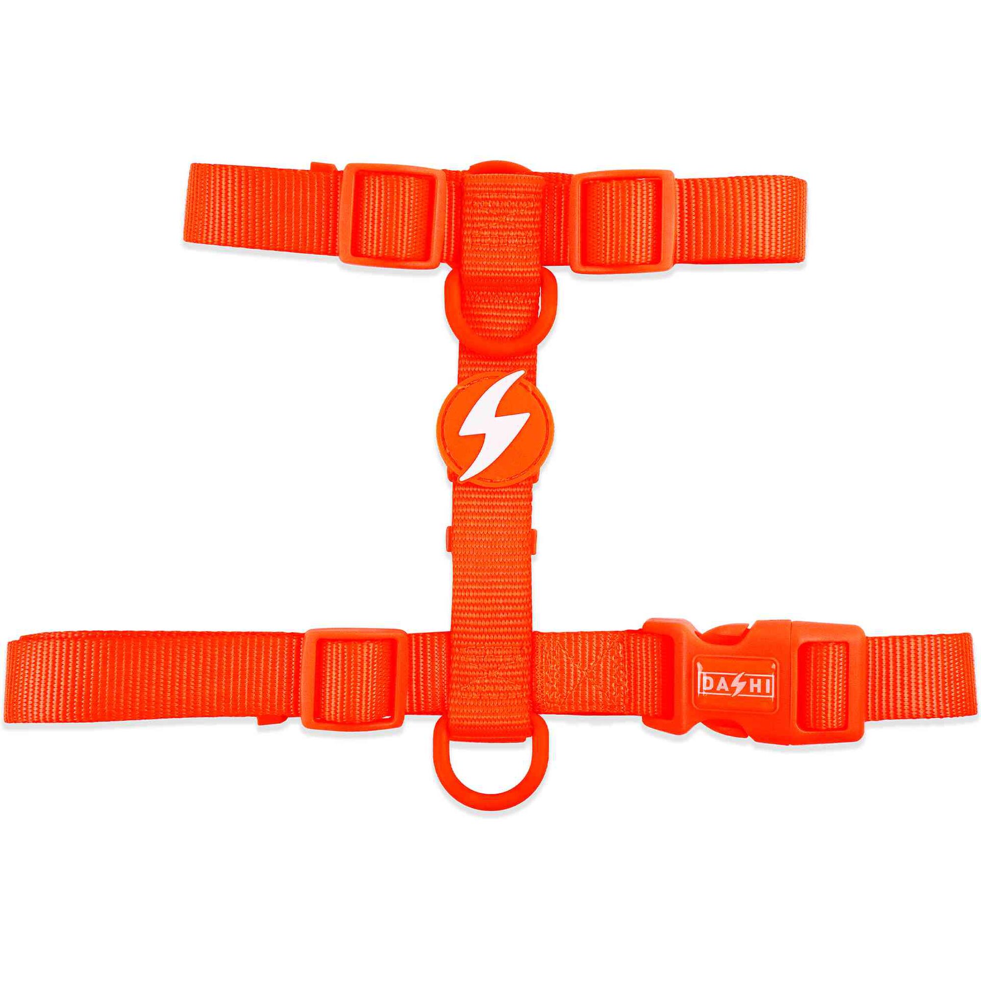 Arnês para Cão Laranja Neon Arnês para Cão Laranja Neon