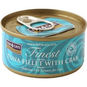 Finest Filete para Gato de Atum Com Caranguejo