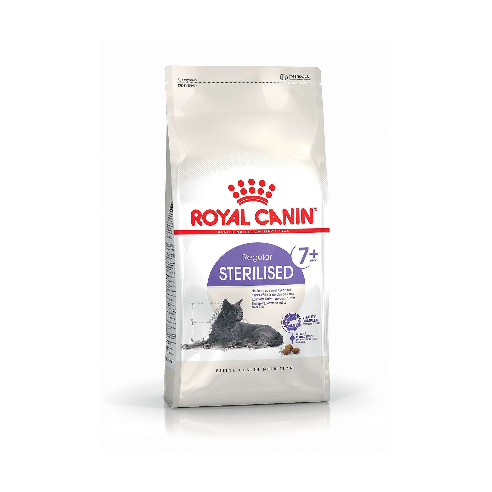 Ração para Gato Sénior Esterilizado Ageing 7+ Regular